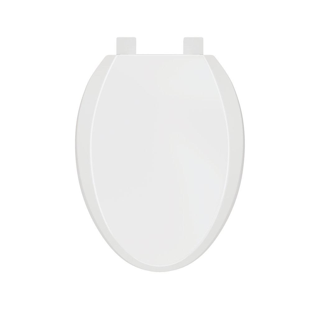 PROFLO® Elongated Slow Close Toilet Seat with Easy Clean White Ferguson
