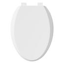 PROFLO® White Elongated Closed Front Toilet Seat 