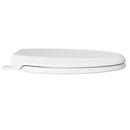 PROFLO&reg; White Elongated Closed Front Toilet Seat 