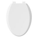 PROFLO&reg; White Elongated Closed Front Toilet Seat 