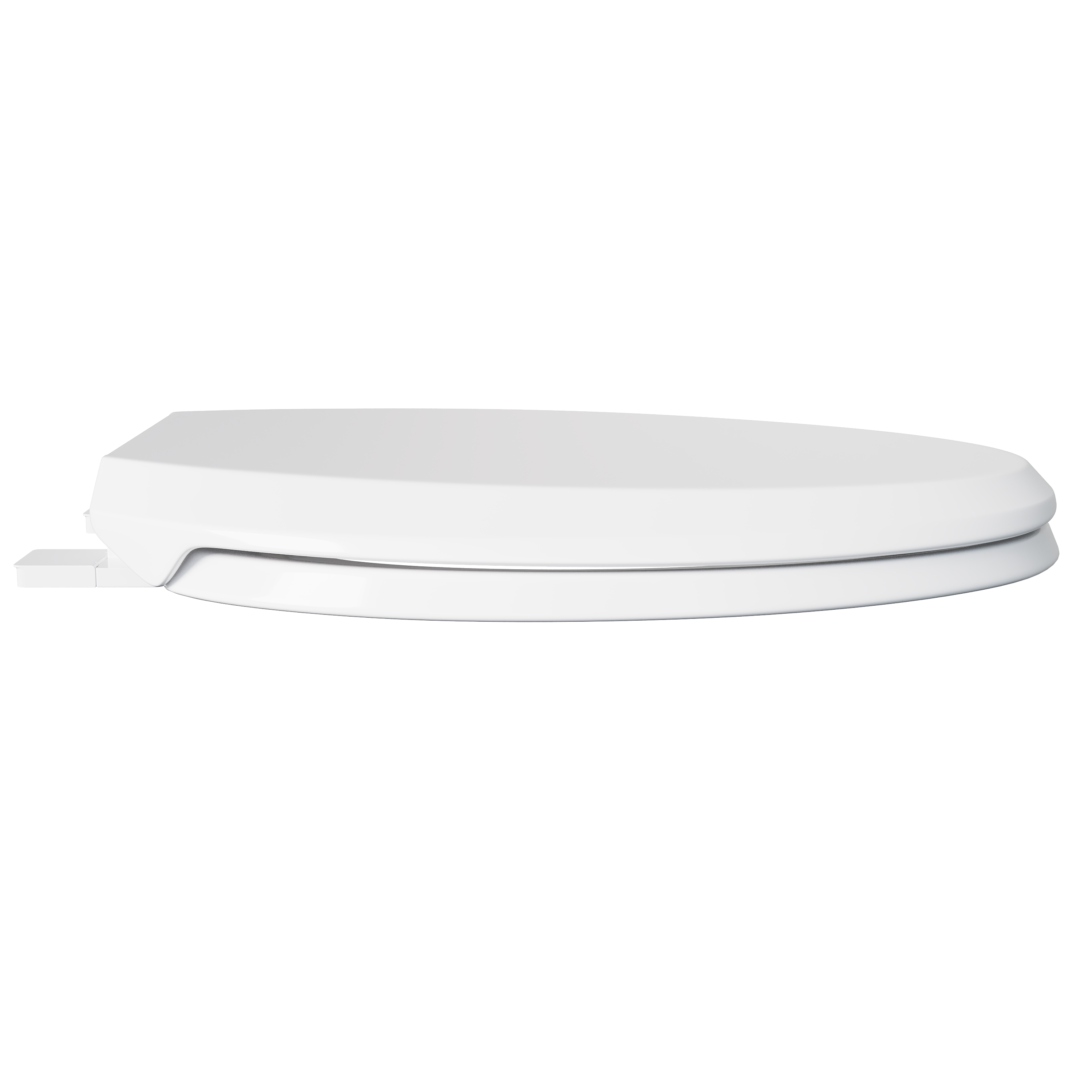 PROFLO&reg; White Elongated Closed Front Toilet Seat 