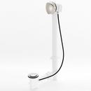 Maax US Brushed Nickel Waste and Overflow with Flexible Neck 