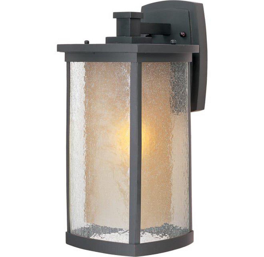 Maxim Lighting® Bronze 8 in. 100W 1-Light Medium E-26 Incandescent Wall Lantern 