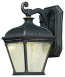 Minka Oil Rubbed Bronze/Gold Highlights 10W 1-Light Outdoor Wall Mount Lantern 