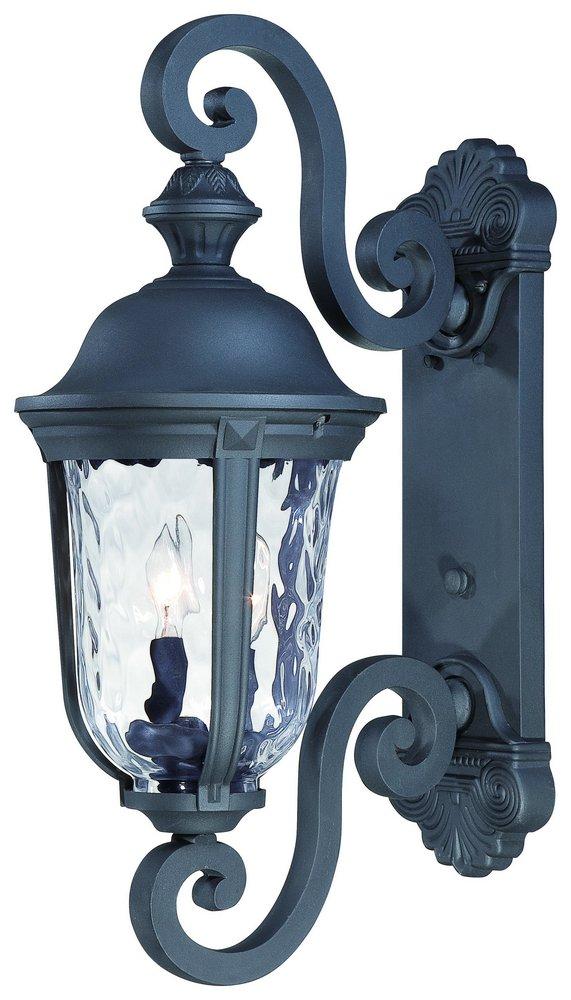Minka Black Black 2 60 Watts Candelabra Lantern 