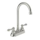 Newport Brass Polished Nickel - Natural Prep Sink or Bar Faucet with Double Lever Handle 