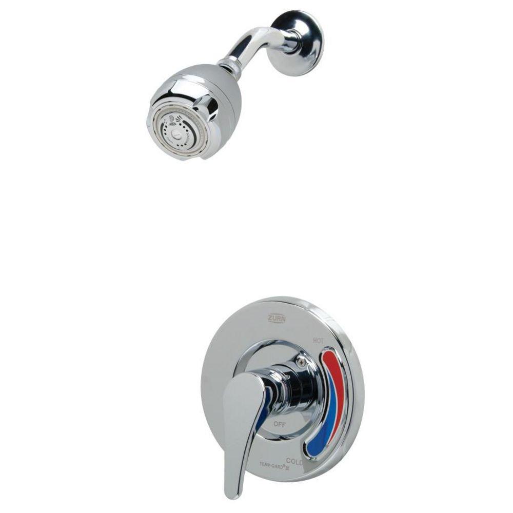 Zurn Chrome Plated Single Handle Shower Faucet 
