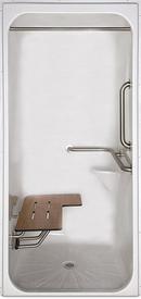 Aqua Bath Acrylic Transfer Shower with Fold-Up Seat 