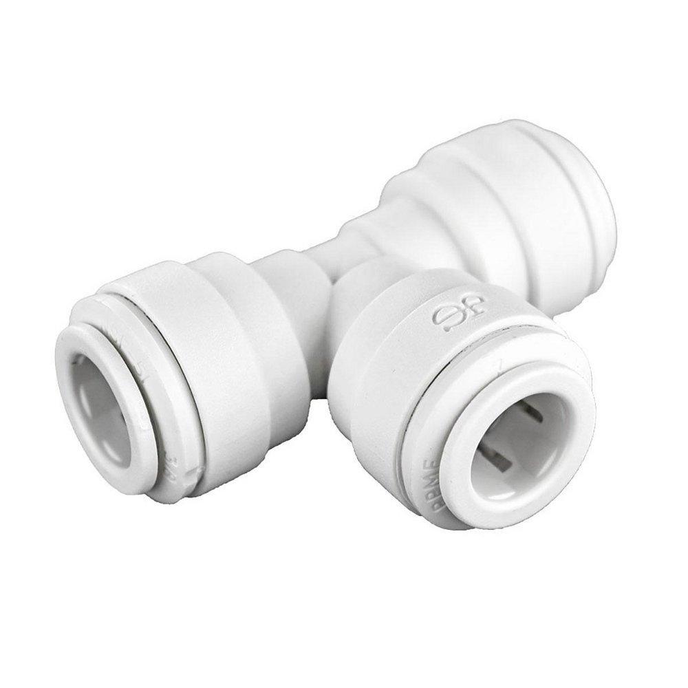 John Guest White Union Plastic Tee 