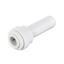 3/8 x 1/4 in. OD Tube x OD Stem 150# Straight Plastic Single-Packed Reducer