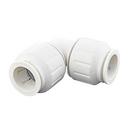 John Guest CTS Union Straight Polypropylene and EPDM 90 Degree Single Elbow 