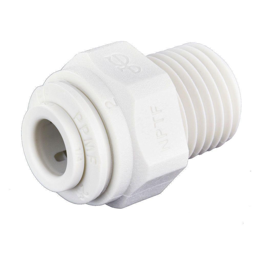 John Guest White Insert x MPT Polybutylene Adapter 