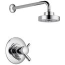 One Handle Single Function Shower Faucet in Chrome (Trim Only)