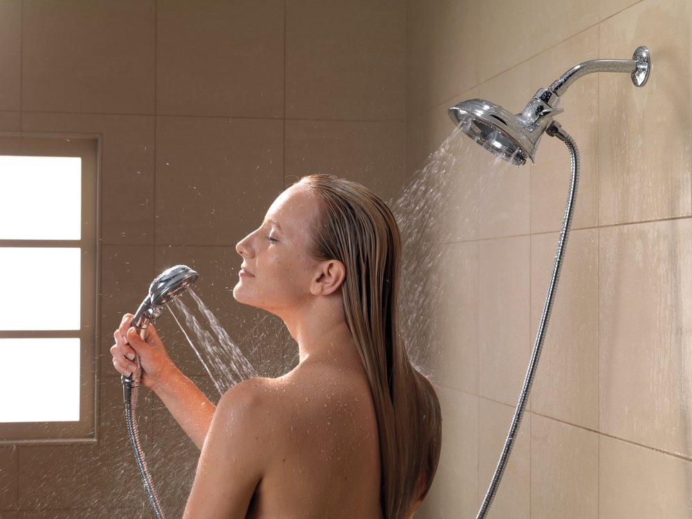 Delta Faucet Brilliance Champagne Bronze Multi Function Hand Shower 