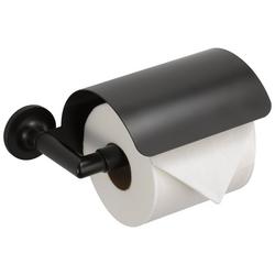 Wall Mount Toilet Tissue Holder in Matte Black