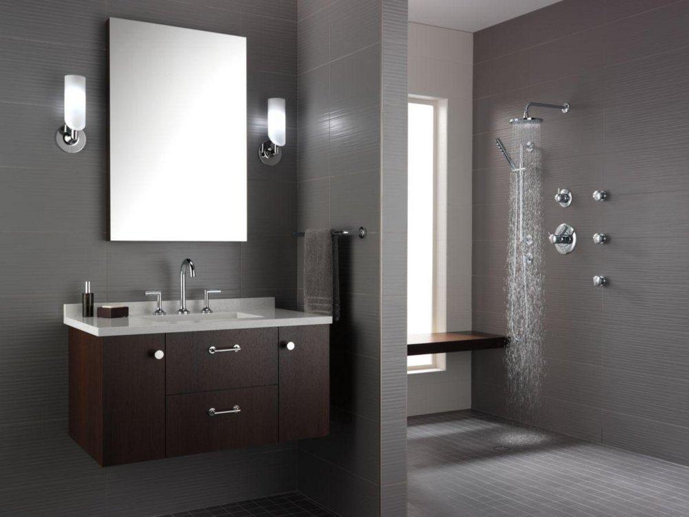 Brizo Matte Black 18 in. Towel Bar 