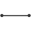 Brizo Matte Black 18 in. Towel Bar 