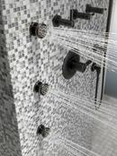 Brizo Matte Black Volume Control Valve Trim Only with Single Lever Handle 