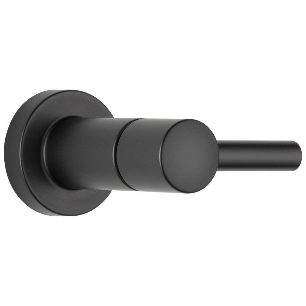 Brizo Matte Black Volume Control Valve Trim Only with Single Lever Handle 