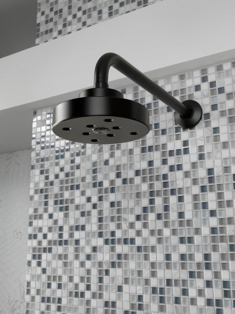 Brizo Matte Black Single Function H2Okinetic&reg; Spray Showerhead 