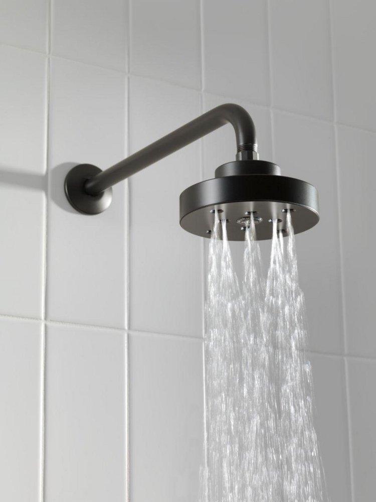 Brizo Matte Black Single Function H2Okinetic&reg; Spray Showerhead 
