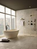 Brizo Brushed Nickel Single Handle Single Function Shower Faucet (Trim Only) 