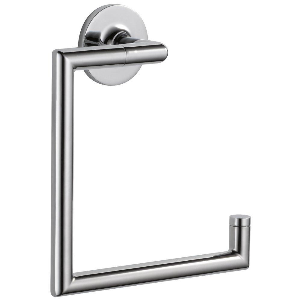 Brizo Chrome Square Open Towel Ring 