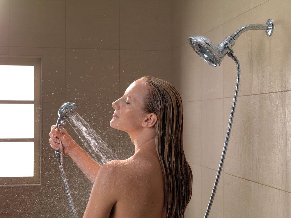 Delta Faucet Chrome Multi Function Hand Shower 