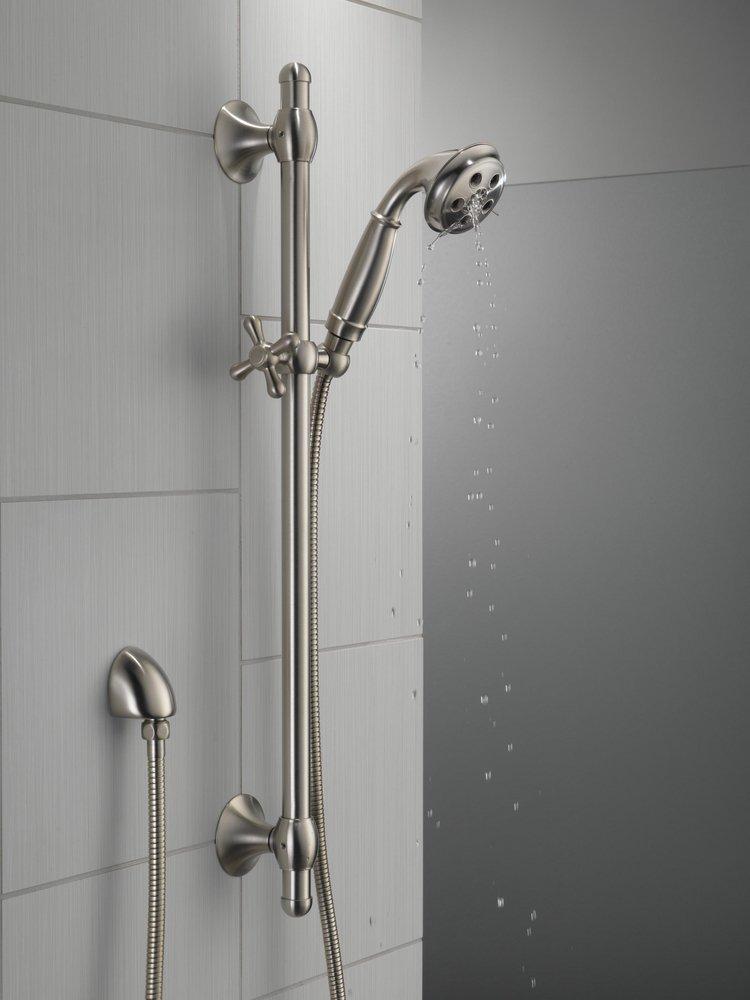 Delta Faucet Brilliance Stainless Multi Function Hand Shower 