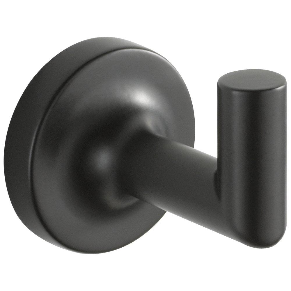 Brizo Matte Black 1-Hook Robe Hook 