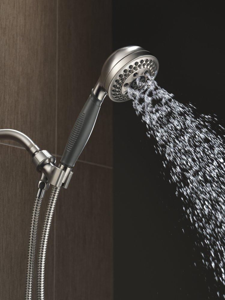 Delta Faucet Brilliance Stainless Multi Function Hand Shower 