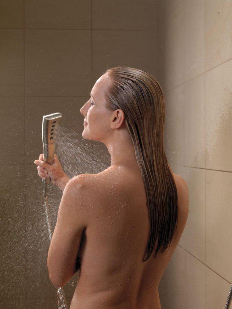 Delta Faucet Brilliance Stainless Single Function Hand Shower (Shower Hose Sold Separately) 