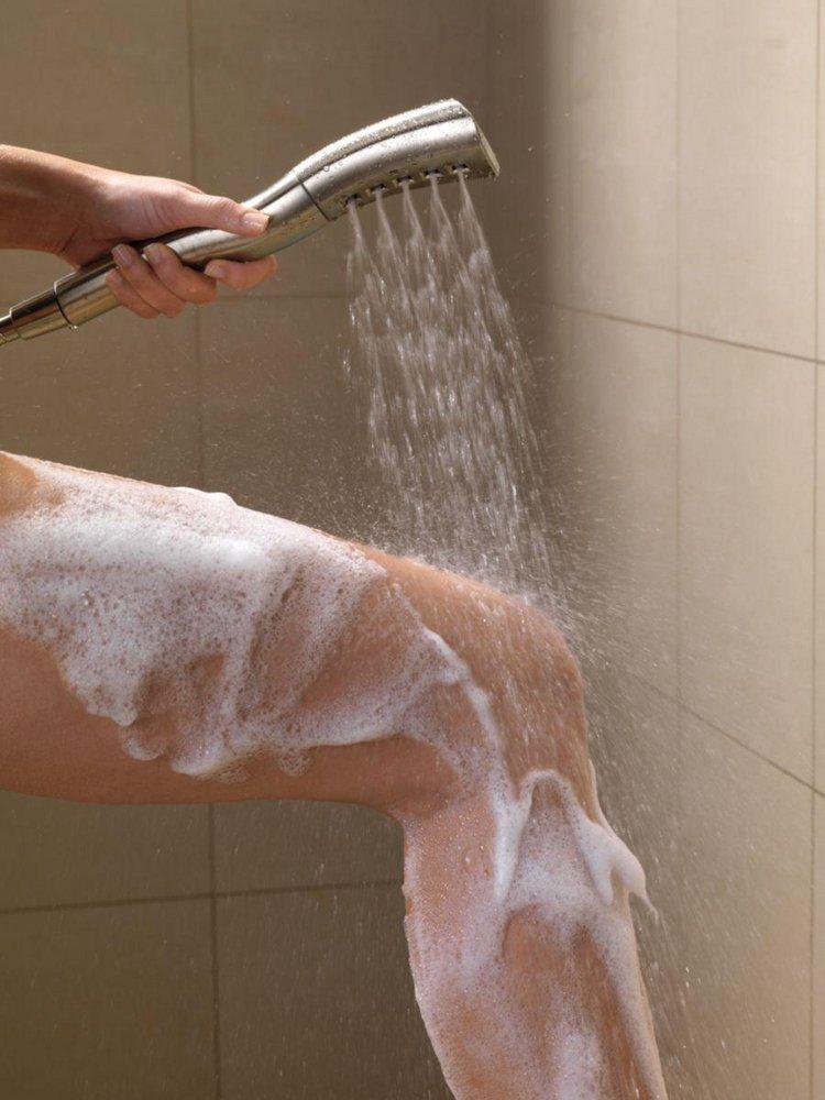 Delta Faucet Brilliance Stainless Single Function Hand Shower (Shower Hose Sold Separately) 
