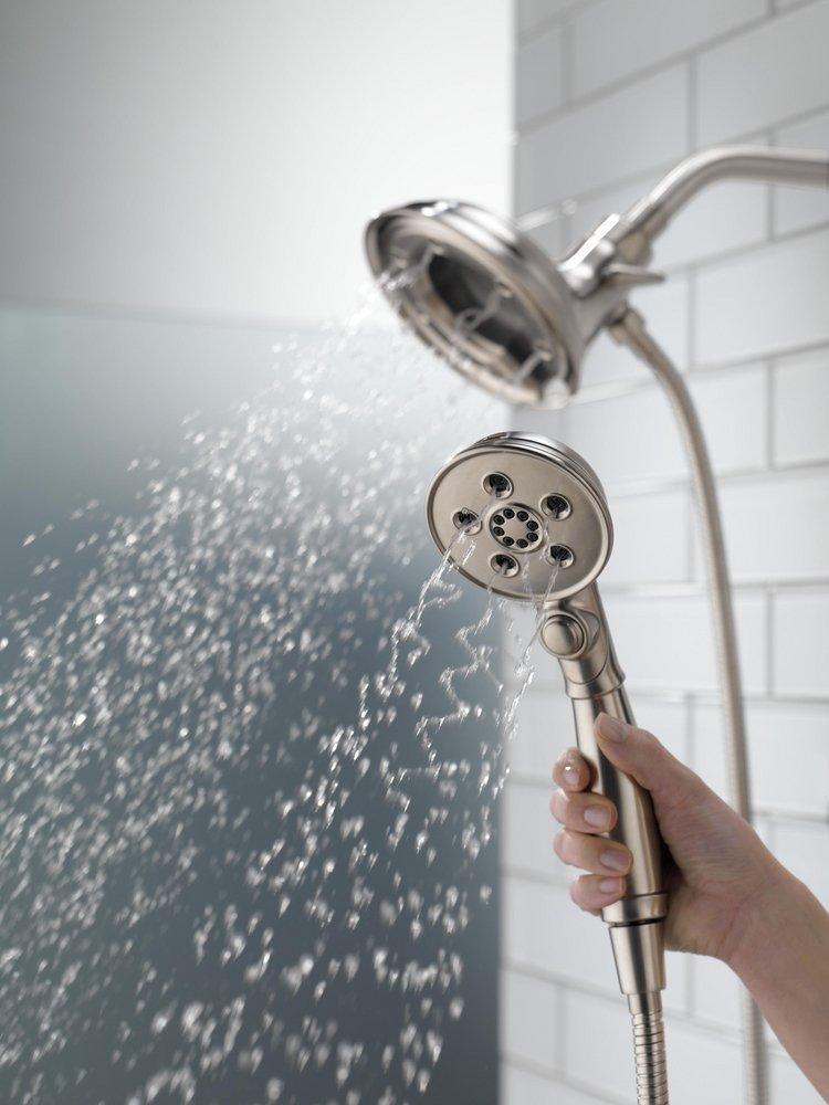 Delta Faucet Brilliance&reg; Stainless Multi Function Hand Shower 