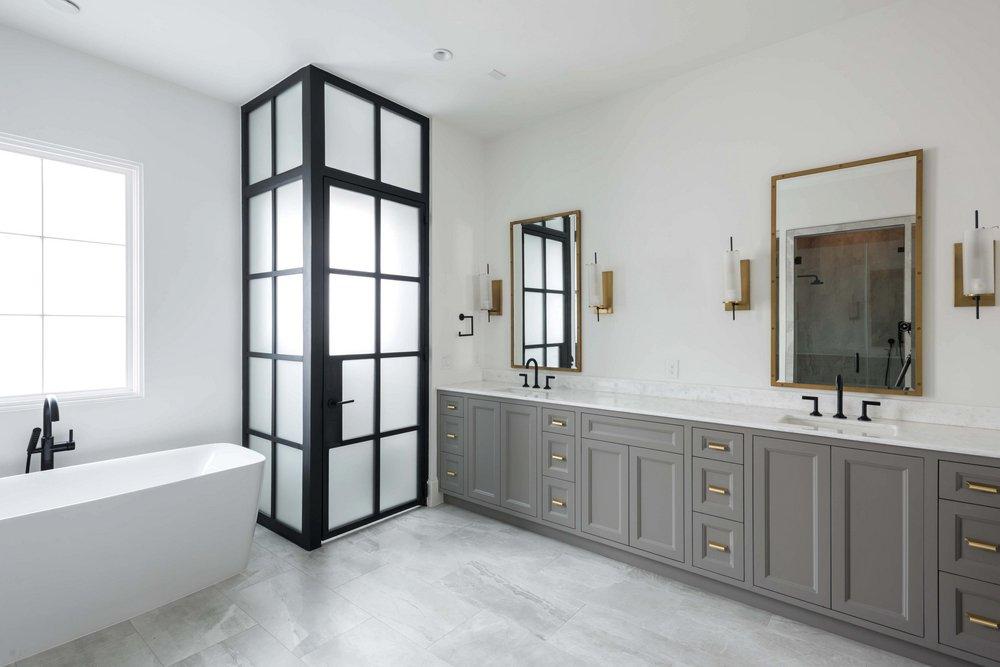 Brizo Matte Black Square Open Towel Ring 