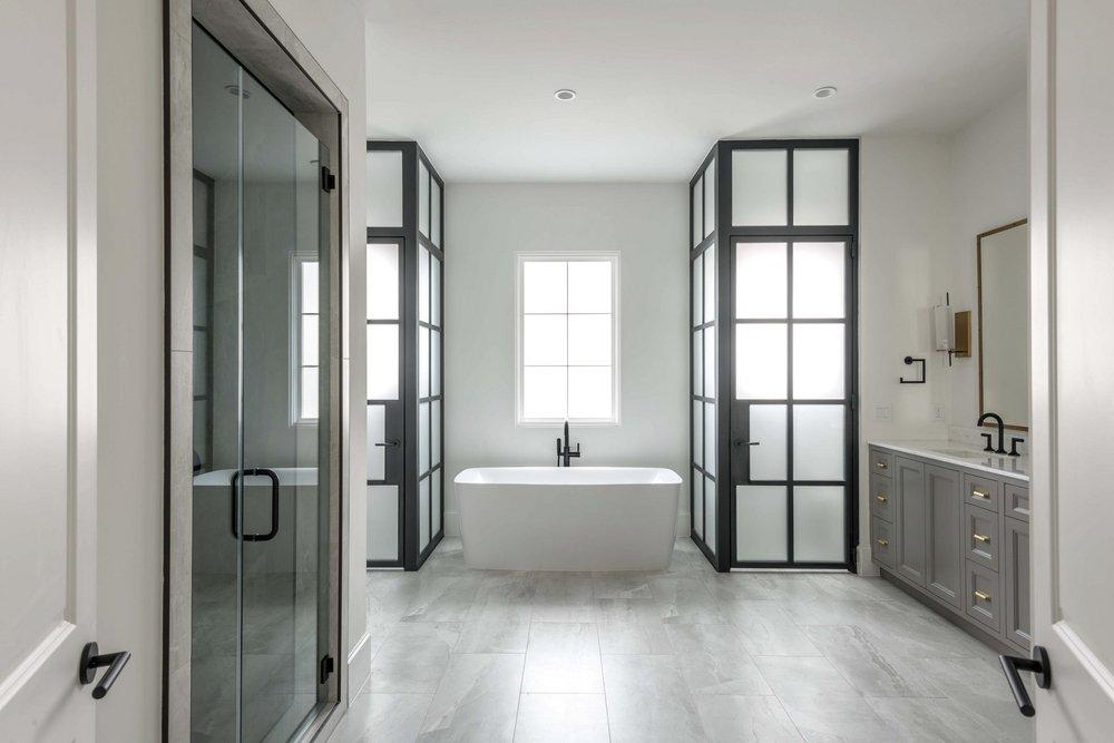 Brizo Matte Black Square Open Towel Ring 