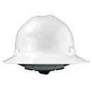 Radians White 4-Point Full Body Ratchet Suspension Hard Hat 