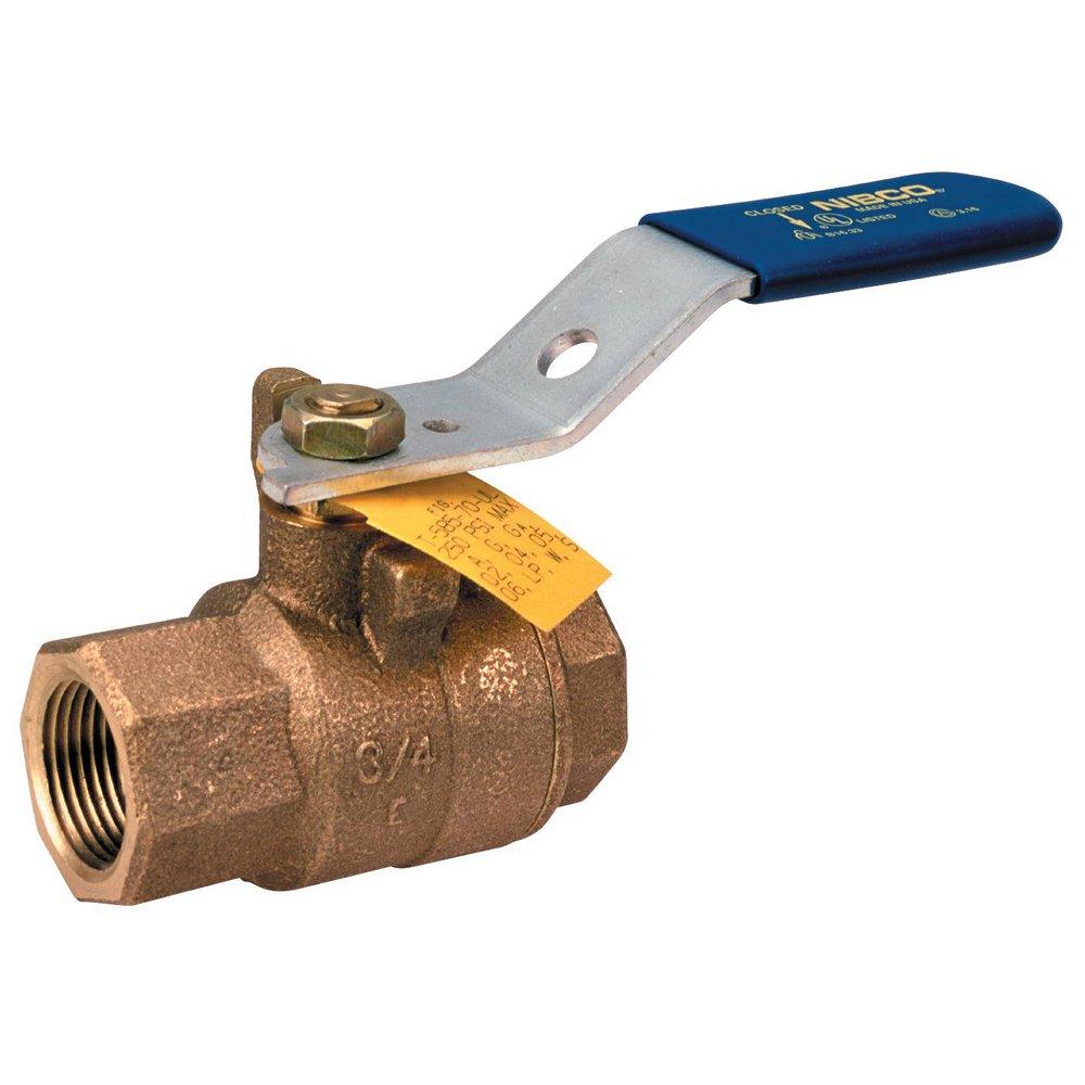 NIBCO Bronze Conventional Port Threaded 600# Ball Valve 