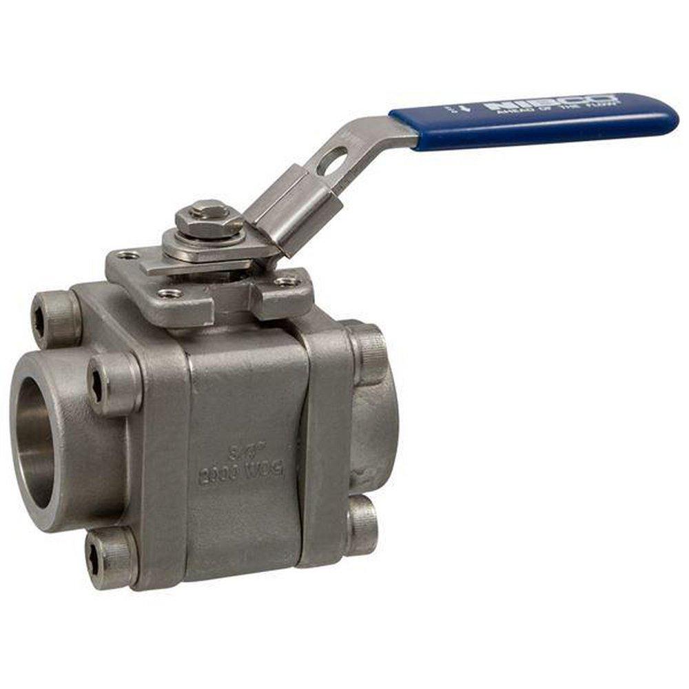 NIBCO Stainless Steel Conventional Port Socket Weld 2000# Ball Valve 