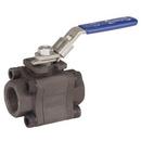 3/4 in. Carbon Steel Conventional Port FIPT 2000# Ball Valve