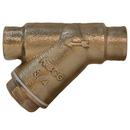 NIBCO 1/2 in. Bronze Solder 20 Mesh Strainer Solid Cap 