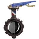 5 in. Ductile Iron Wafer EPDM Gear Operator Handle Butterfly Valve