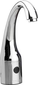 Chicago Faucets Polished Chrome 1.5 gpm 1-Hole Curve Sink Faucet with Dual Beam Infrared Sensor 