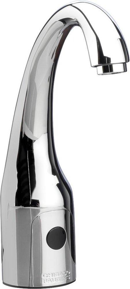 Chicago Faucets Polished Chrome Sensor Bathroom Sink Faucet 