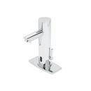2.2 gpm 1-Hole Deckmount Temperature Control Electronic Faucet with 6-1/16 in. Spout Height in Polished Chrome