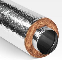 4 in. Insulated Sleeve in Silver