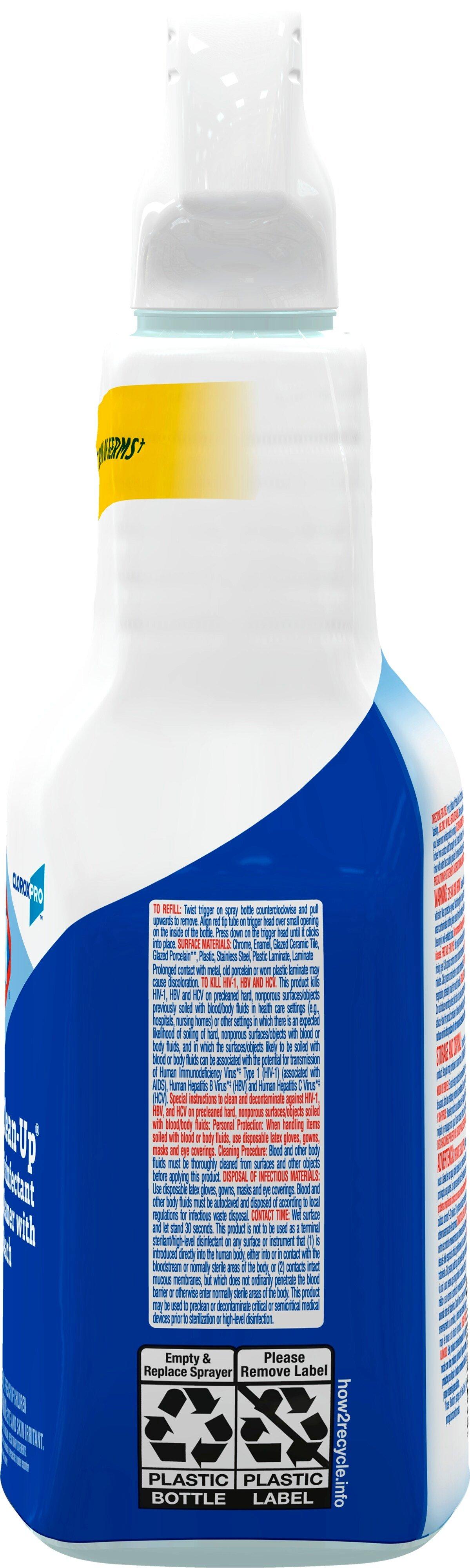 Clorox Clear Clean-Up Cleaner with Bleach (Case of 9) 