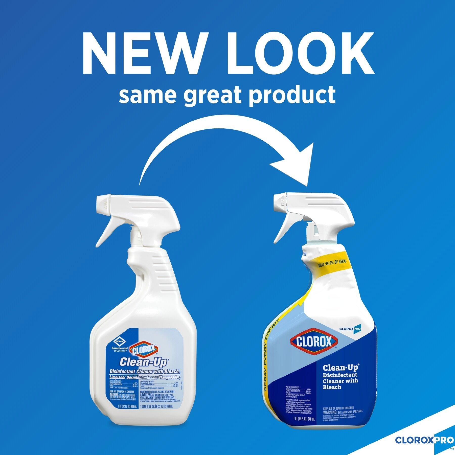 Clorox Clear Clean-Up Cleaner with Bleach (Case of 9) 