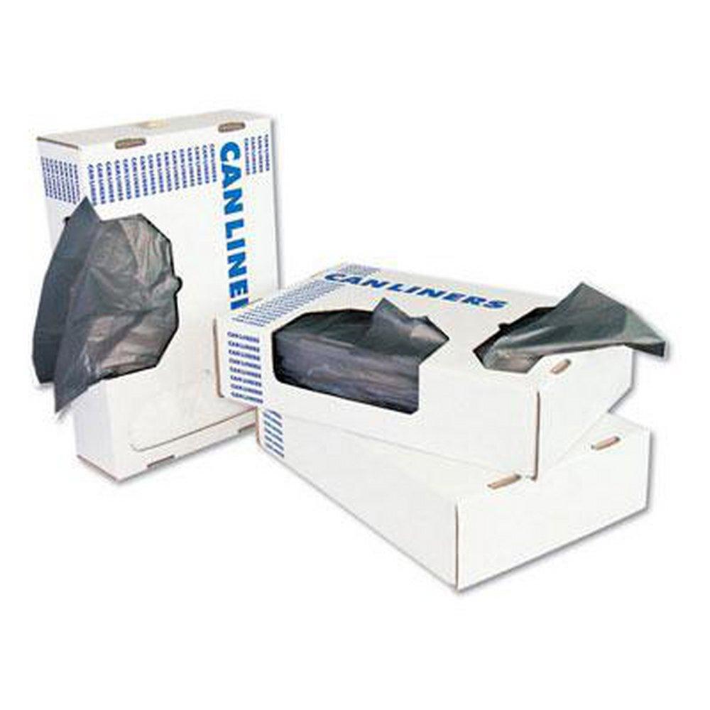 Boardwalk&reg; Black 36 x 30 in. Heavy Grade Perforated Coreless Roll in Black 