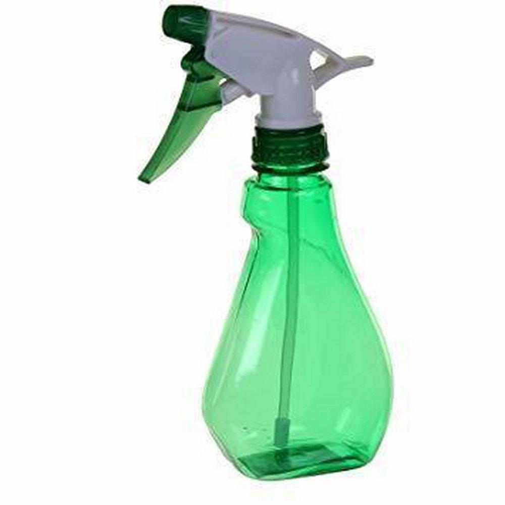 Green Trigger Spray Bottle in Clear Frosted 